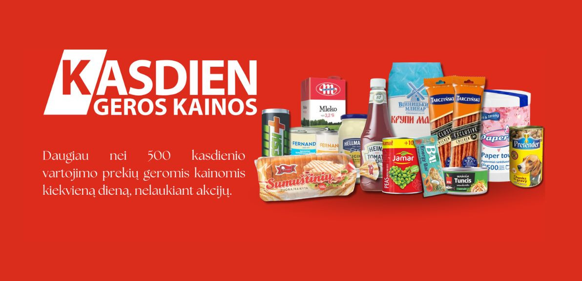 KASDIEN GEROS KAINOS